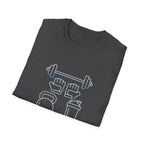 Gym Equipment Icons T-Shirt
