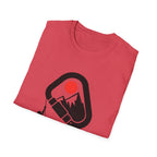Rappelling climber silhouette T-Shirt