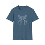 Gym Equipment Icons T-Shirt