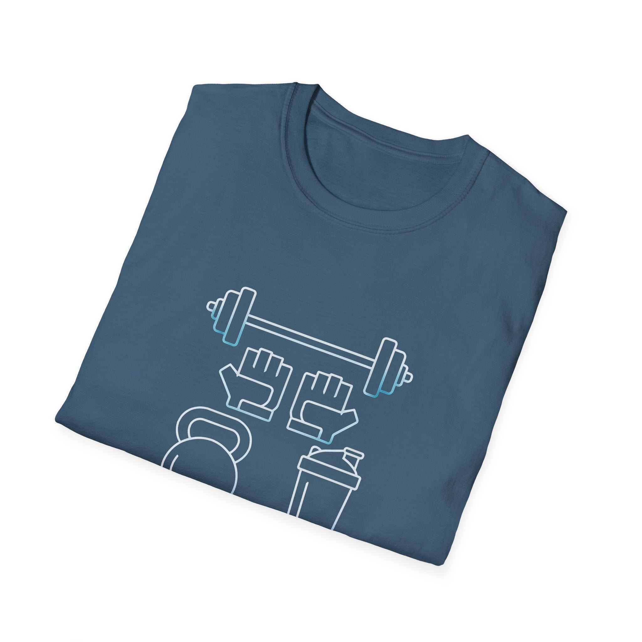Gym Equipment Icons T-Shirt