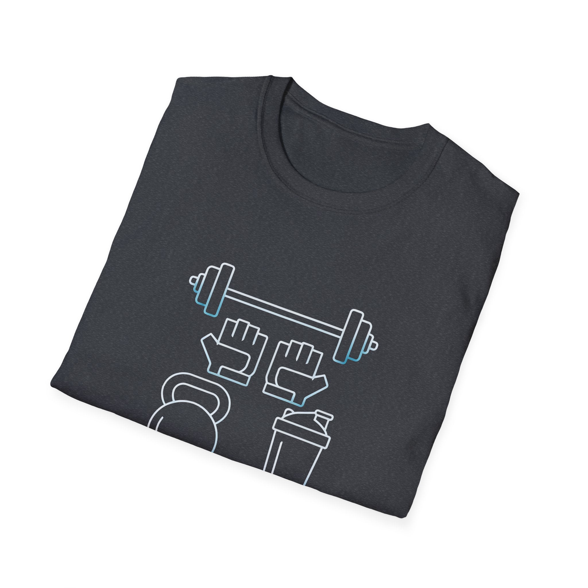 Gym Equipment Icons T-Shirt
