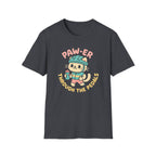 Cycling Cat Illustration T-Shirt
