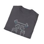 Gym Equipment Icons T-Shirt