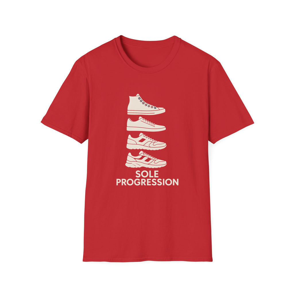 Sole Progression of Shoes T-Shirt