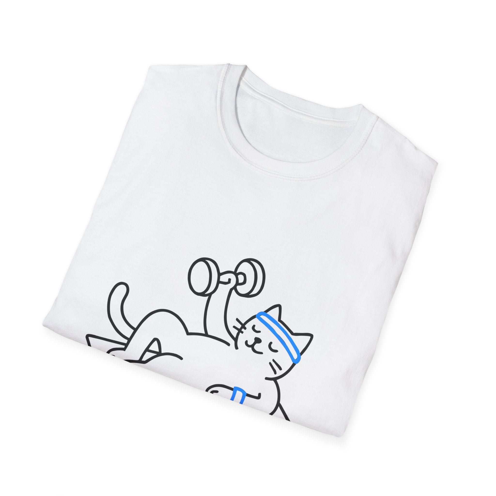 Glowing blue arcs T-Shirt