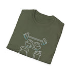 Gym Equipment Icons T-Shirt
