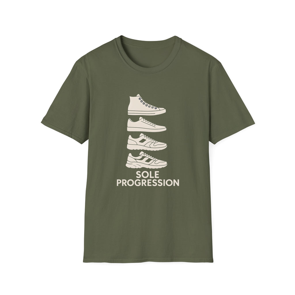 Sole Progression of Shoes T-Shirt