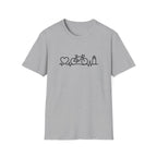 Bicycle on heartbeat line T-Shirt