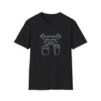 Gym Equipment Icons T-Shirt